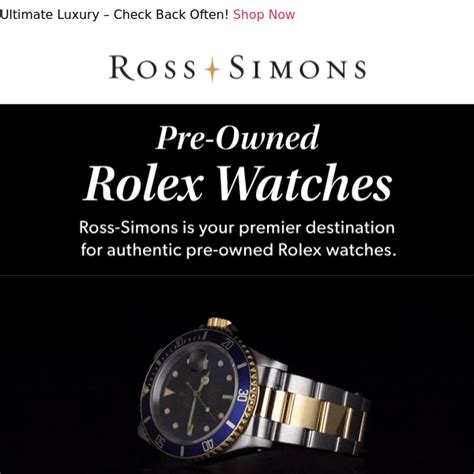 ross simons rolex.